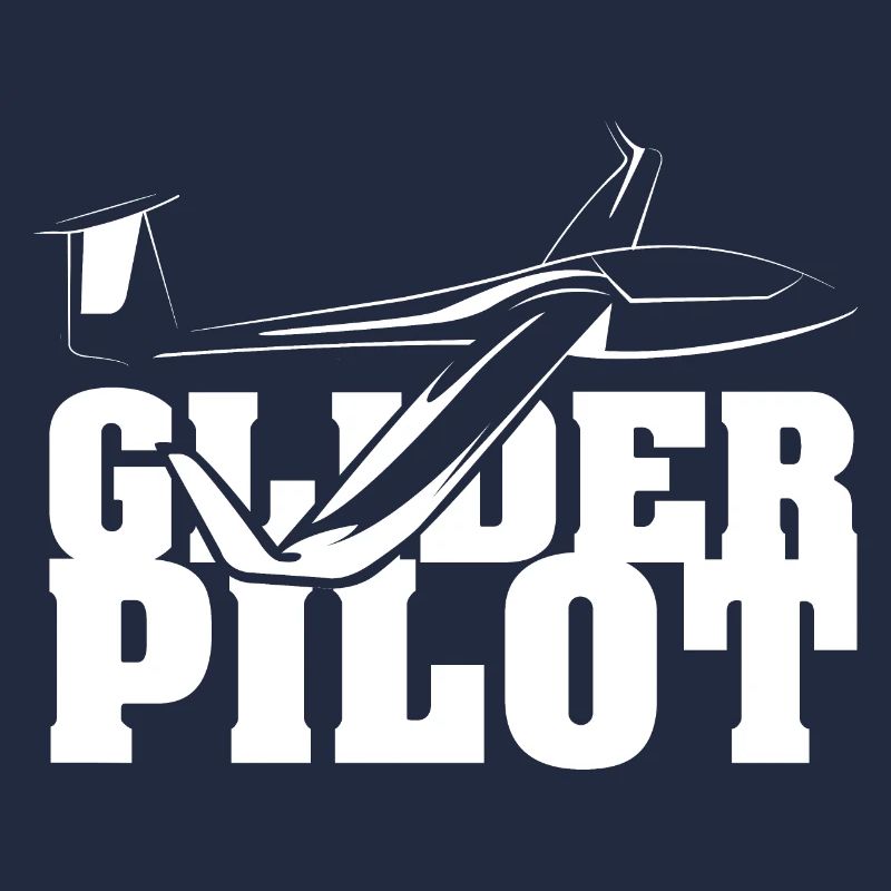 glider pilot symbol friends team glider flying