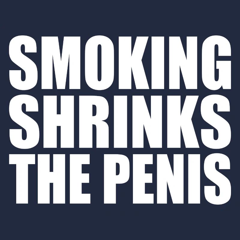 Smoking shrinks the penis