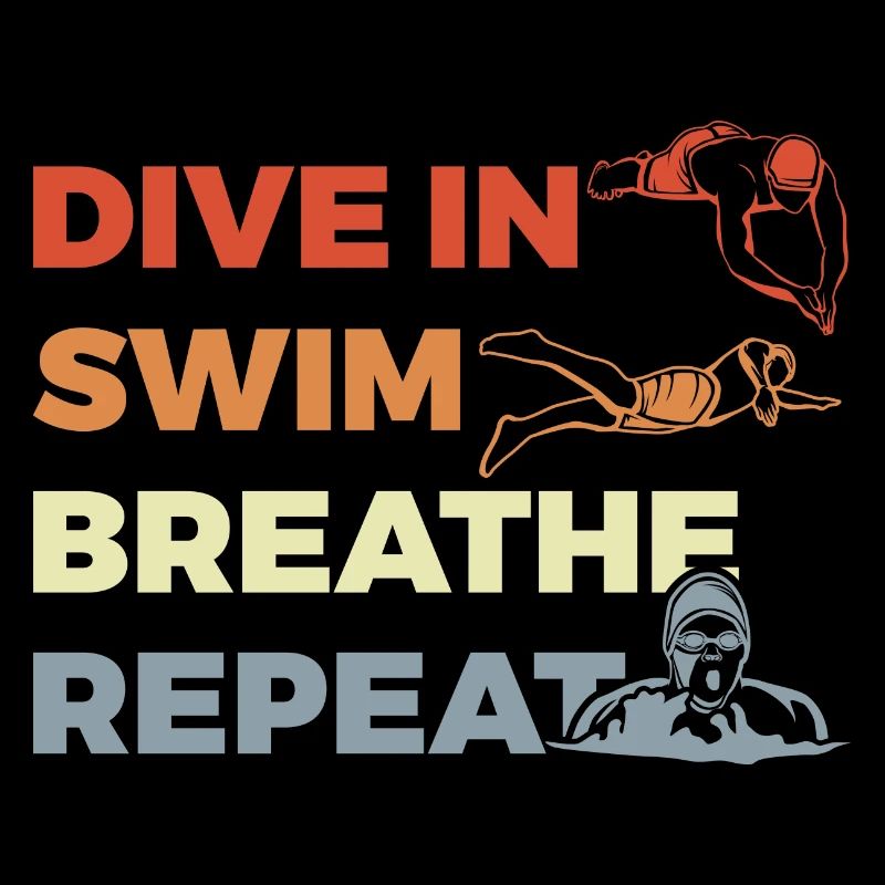 Routine quotidienne pour les nageurs