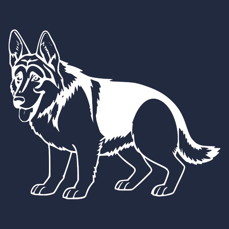German Shepherd White