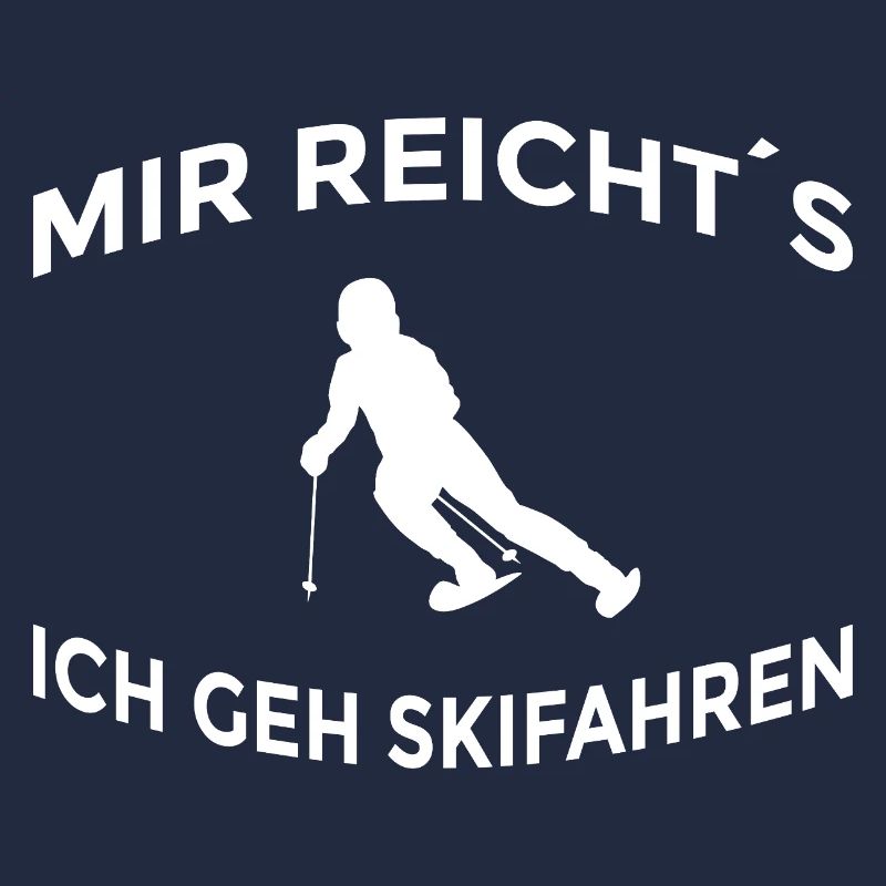 I've had enough, I'm going skiing