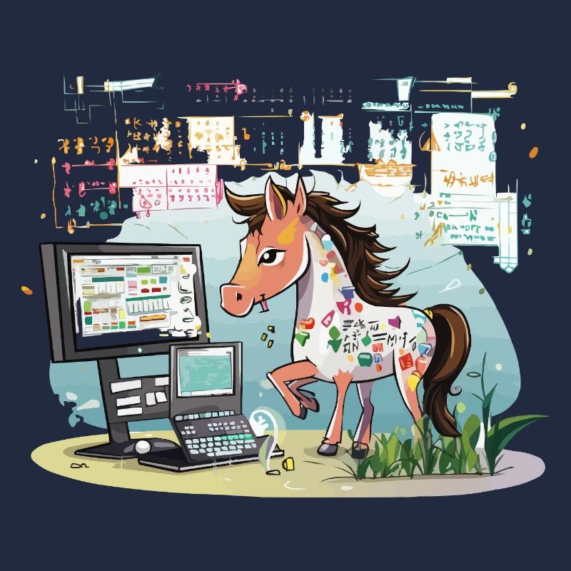 Digital Graffiti Pony