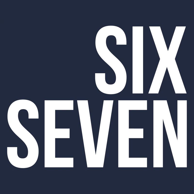 67 "six seven" text