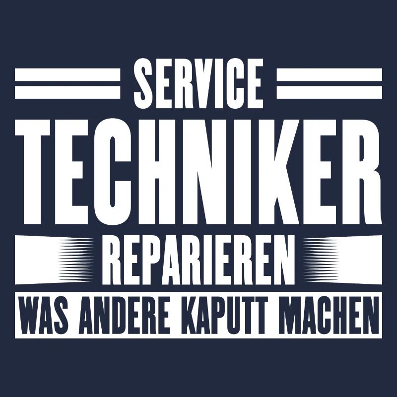 Servicetechniker Support Lösung Spruch Service