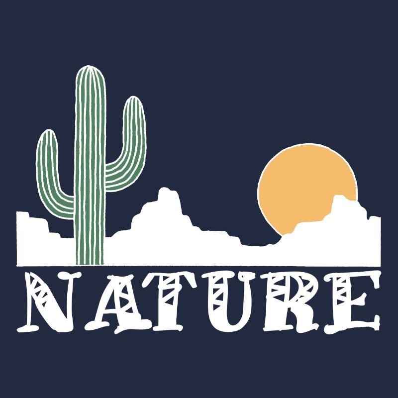 Nature et désert blanc