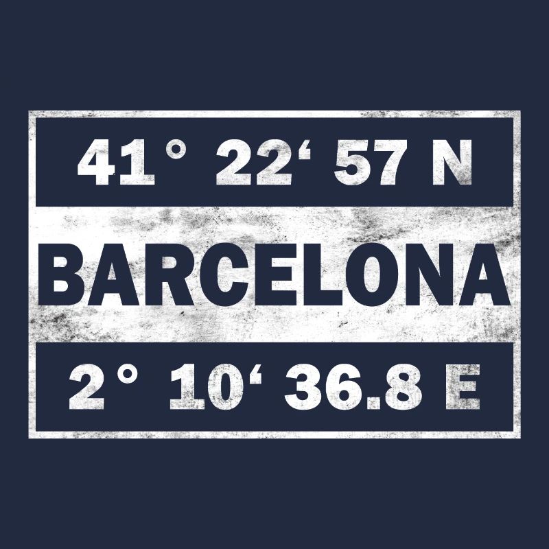 Barcelona Coordinates Spain Capital