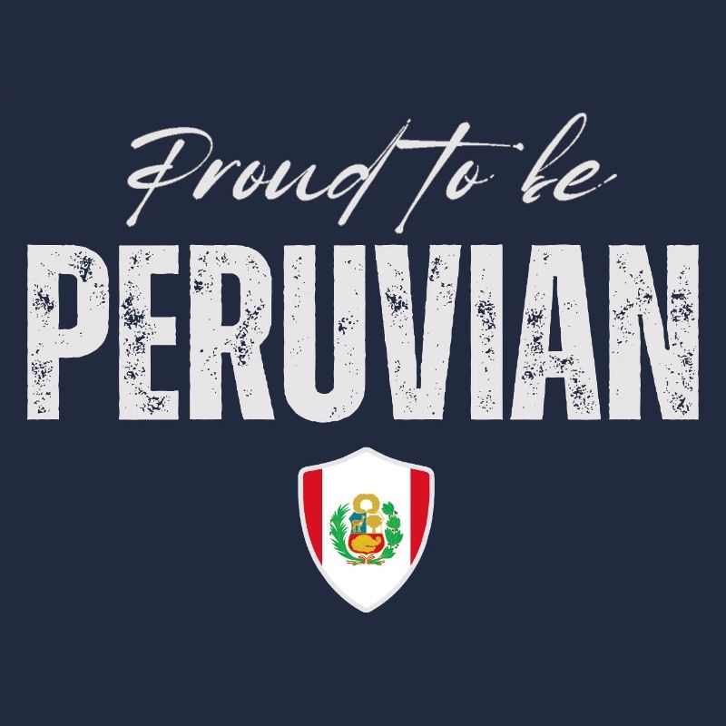 Stolzer Peruaner, hergestellt in Peru