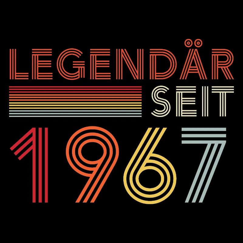 Legendär Seit 1967 Mann Geburtstag
