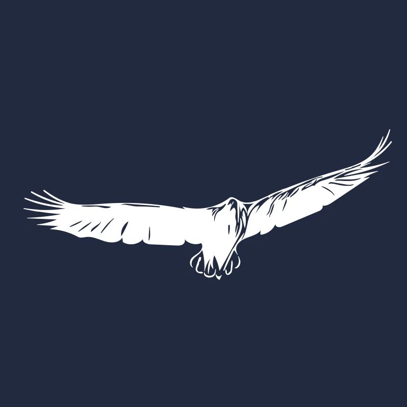 Adler im Gleitflug