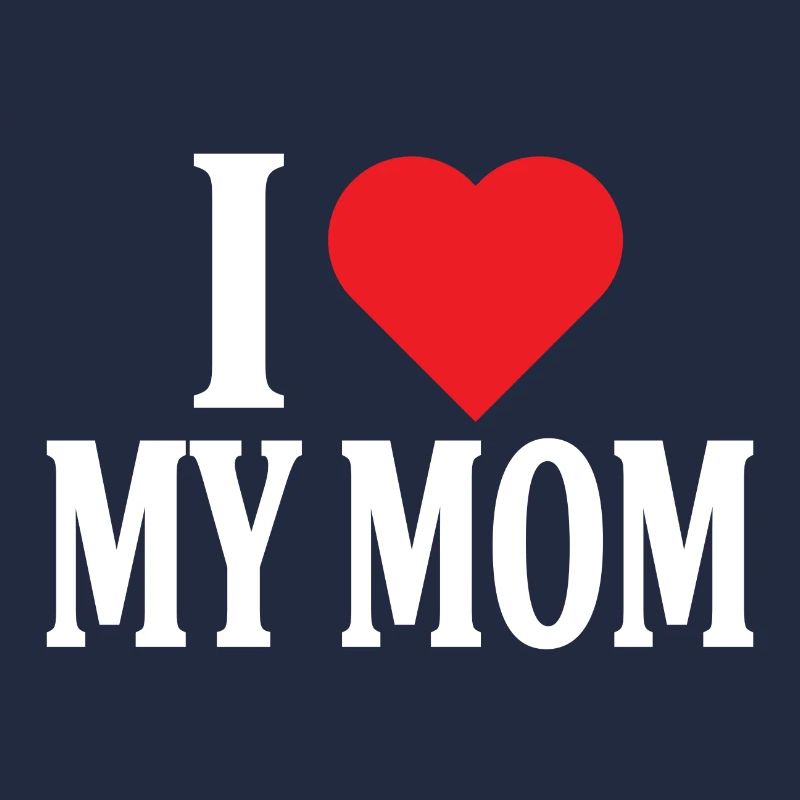 Ich liebe meine Mutter T-Shirt Design Muttertag