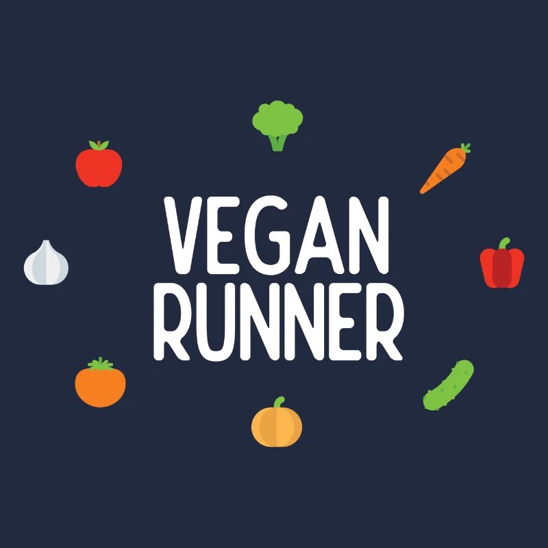 Coureur végétalien