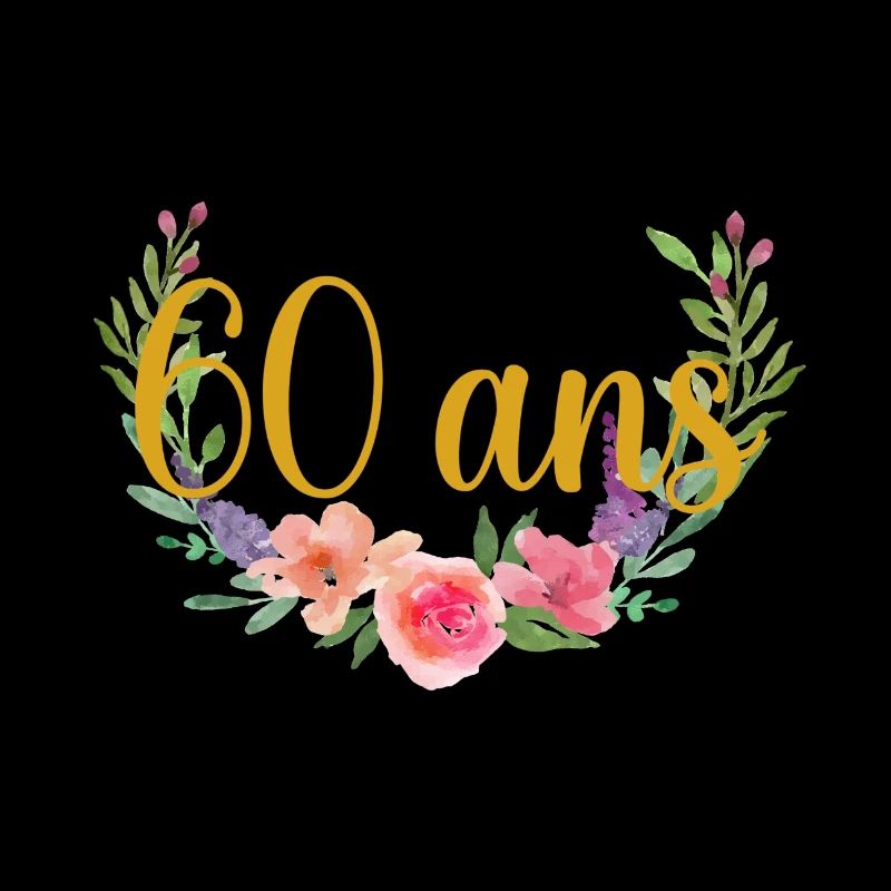 fleurs anniversaire 60ans