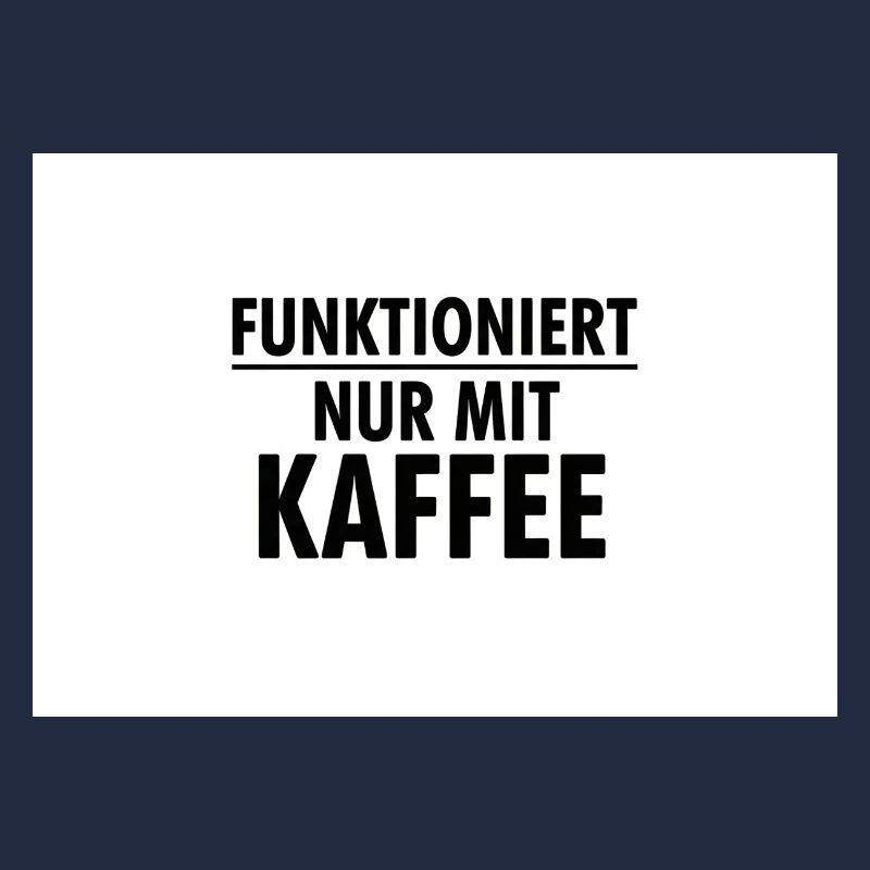Ça ne fonctionne qu’avec du café