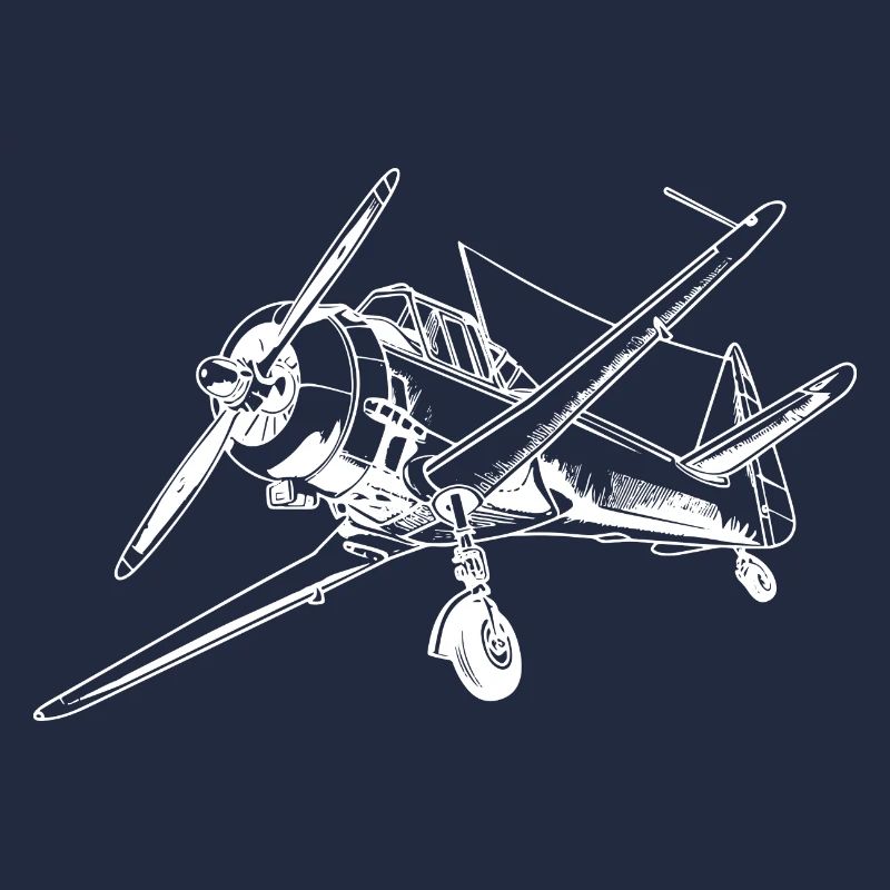 Dessin d’avion à hélice