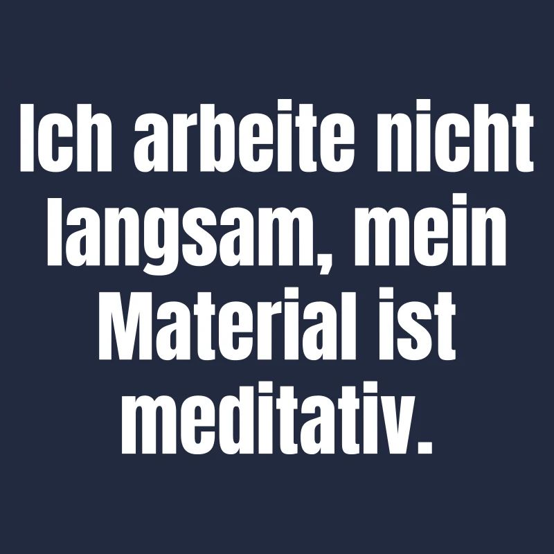 Meditatives Material-Statement