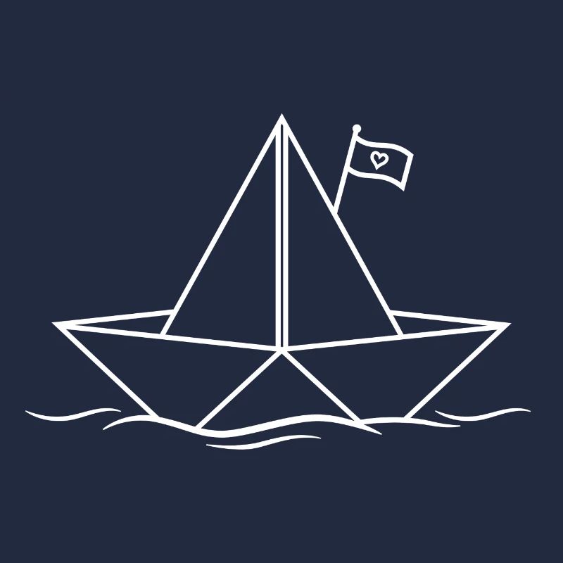 Papierschiff Papierboot