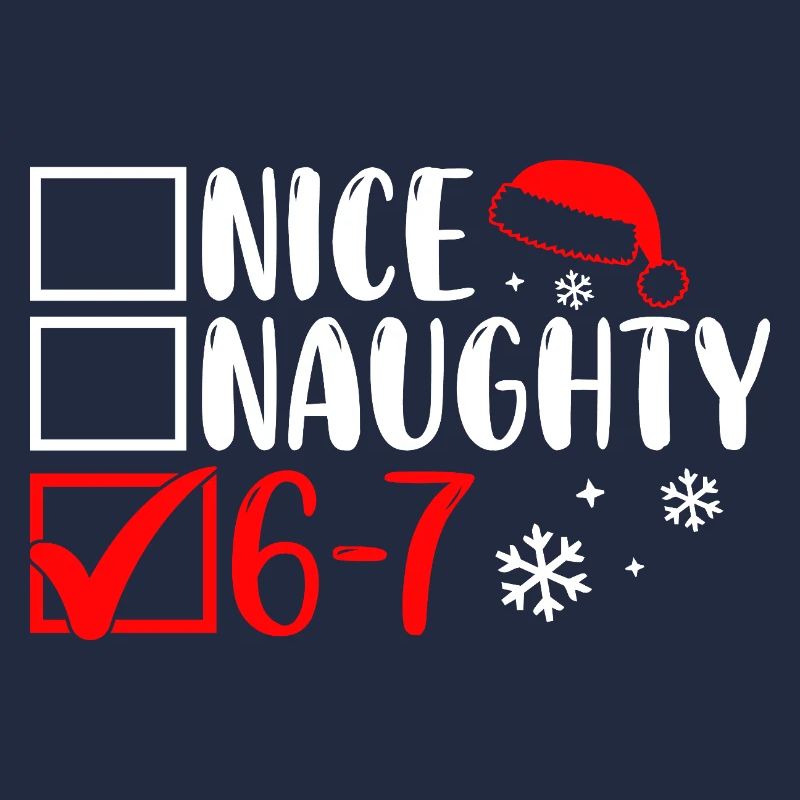 Funny Christmas Nice Naughty 67