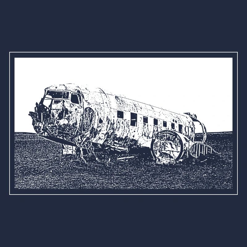 L'épave d'avion