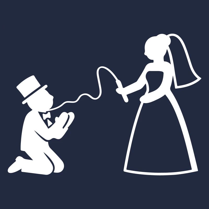 Brautpaar Ehe Paar Peitsche Hochzeit