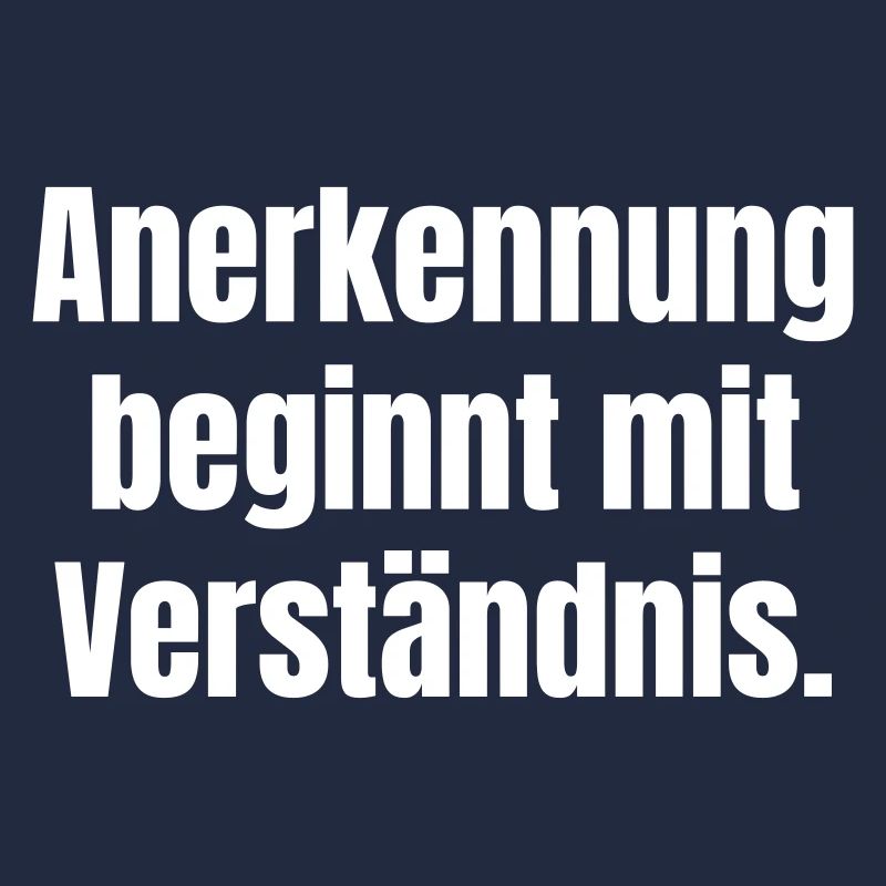 Recognition begins with understanding