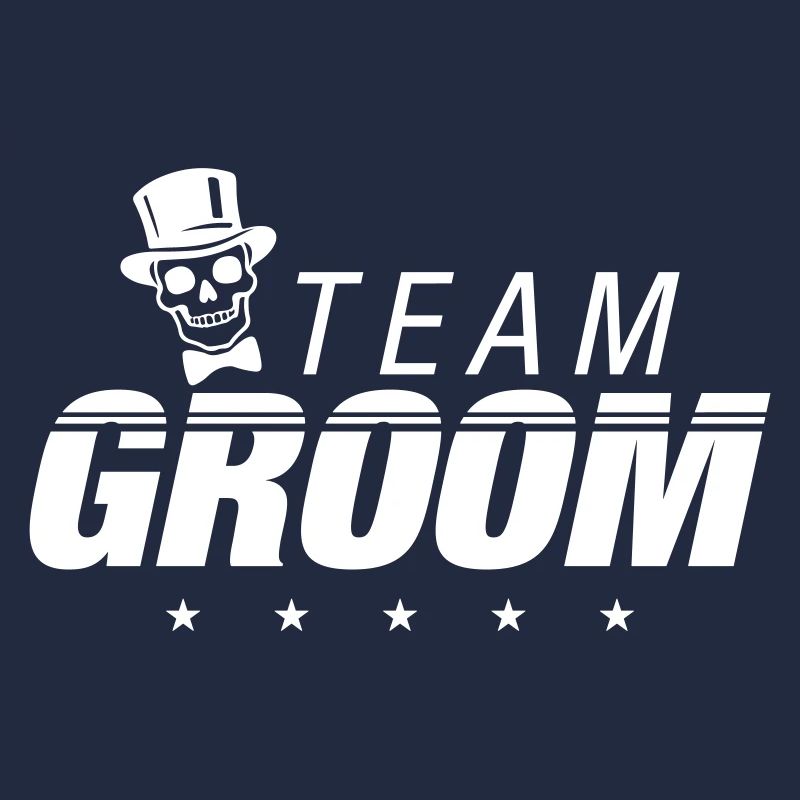 Team Groom Bachelor Party Skeleton