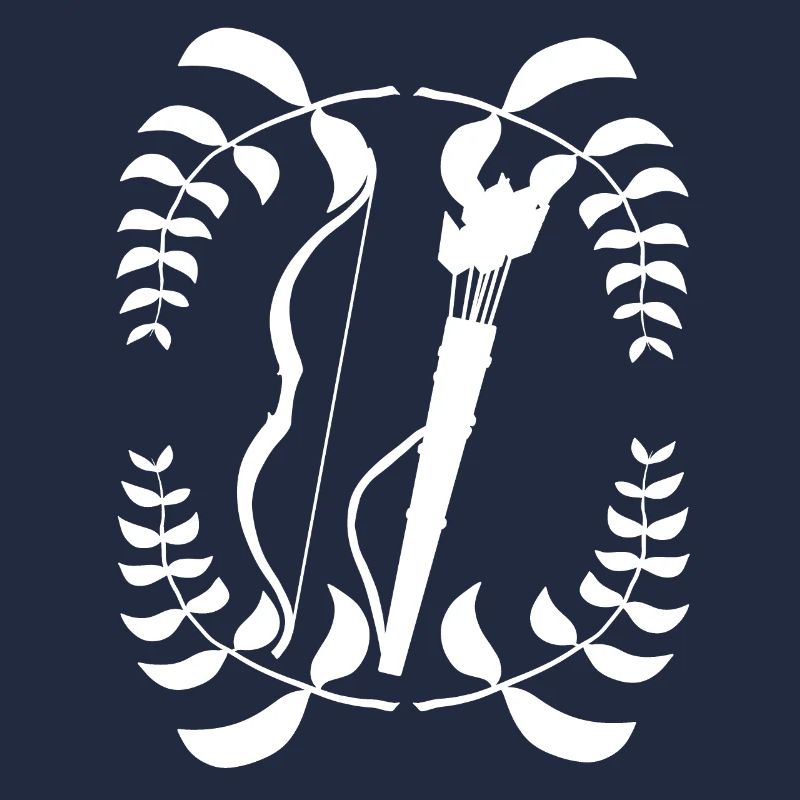 Lorbeerkranz Bogen schießen Reiterbogen