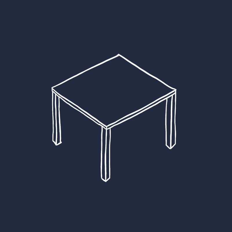 Table blanc
