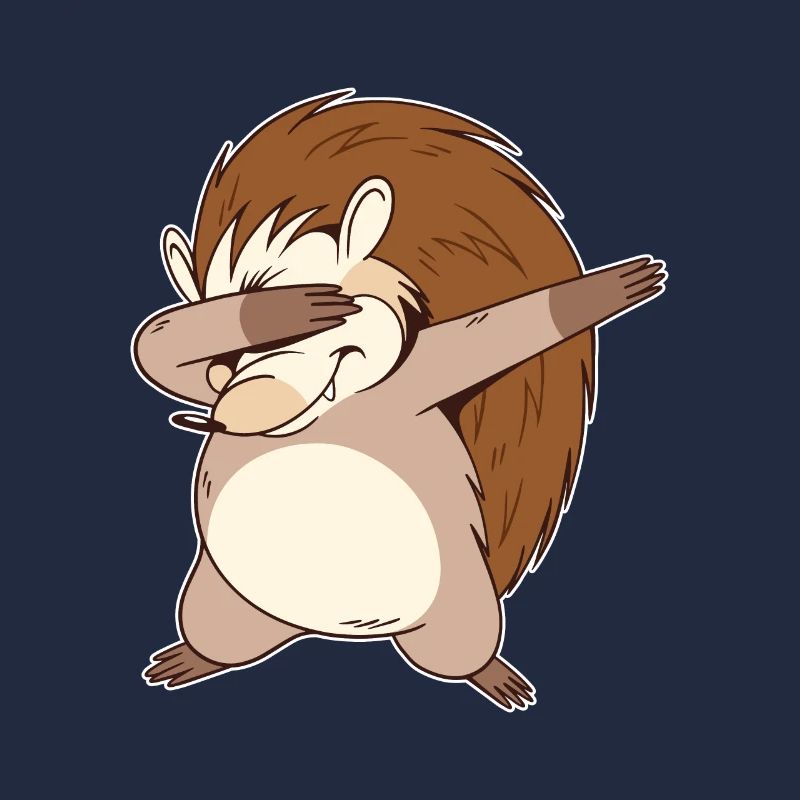 Dabbing hérisson