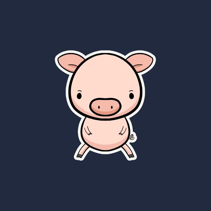 Dessin animé de cochons