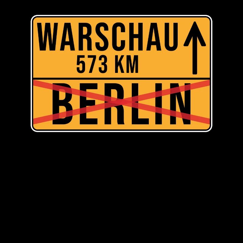 Warsaw Berlin Relocation Ortschild