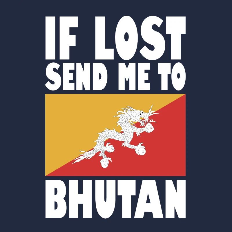 Drapeau du Bhoutan Disant