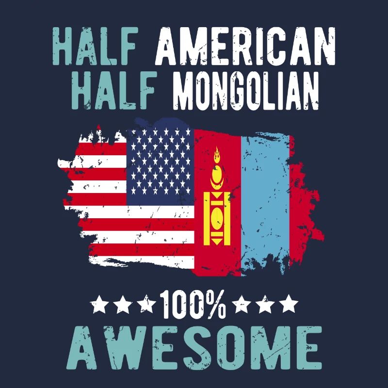 Moitié américain moitié mongol
