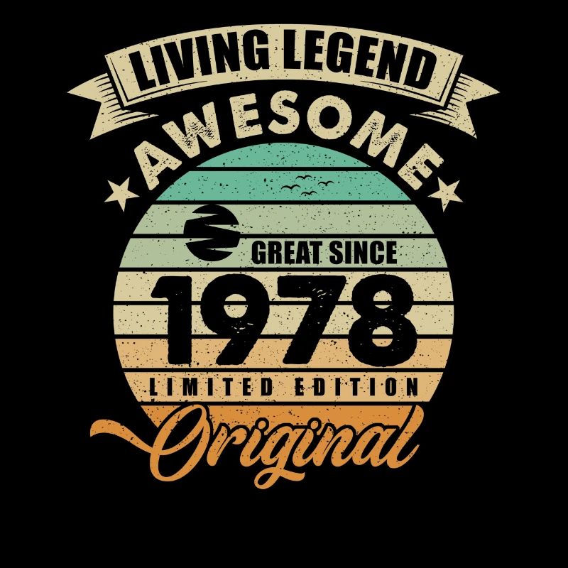 1978 Birthday Retro Orginal