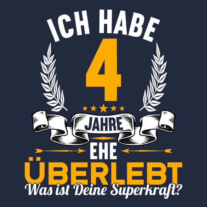 Ich habe 4 Jahre Ehe überlebt 4.Hochzeitstag