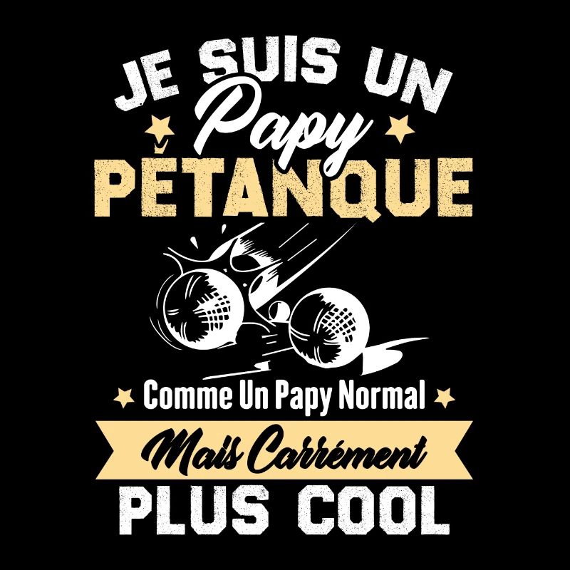 Un Papy Pétanque Comme Un Papy Normal