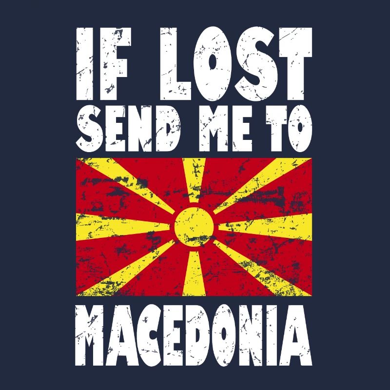 Slogan du drapeau de la Macédoine