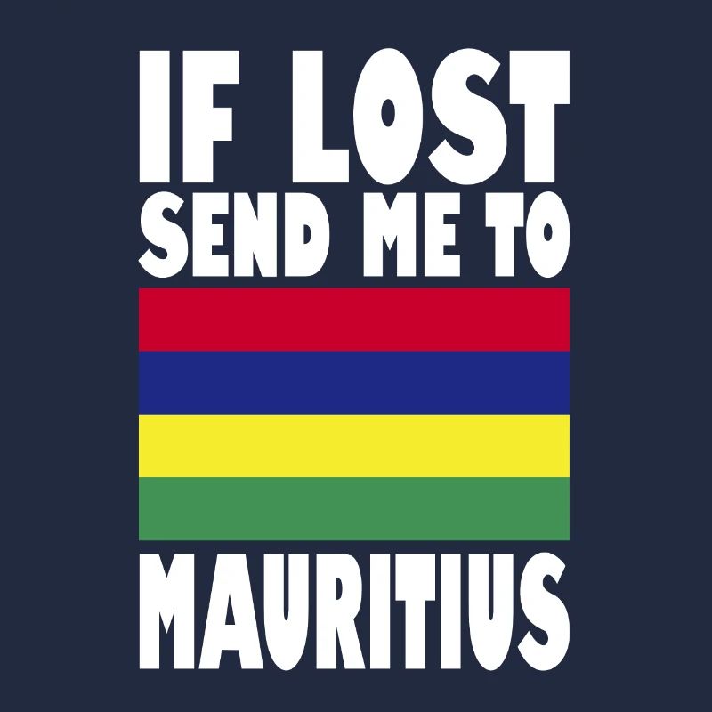 Mauritius Flagge Spruch