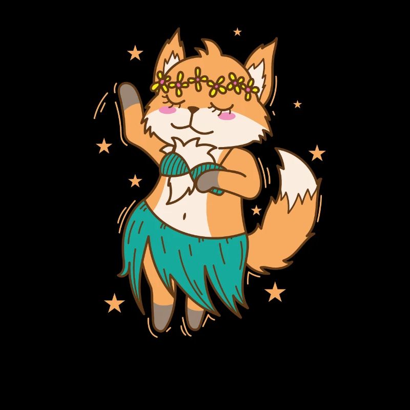 Fox makes belly dance funny animal nature