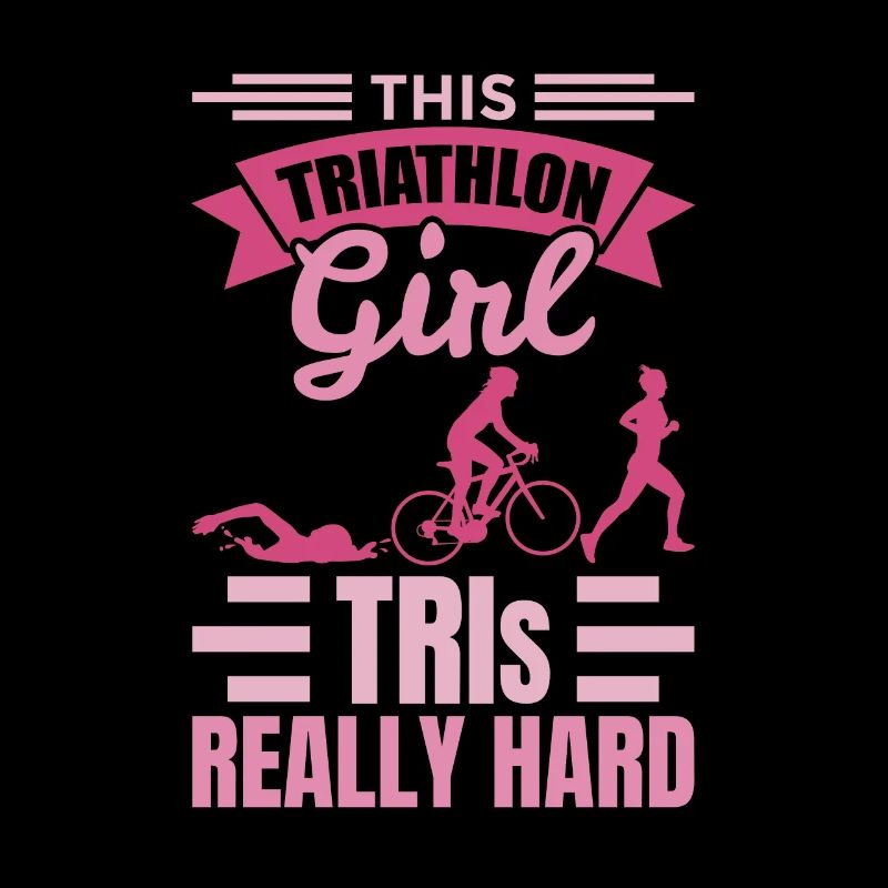 Triathletenmädchen