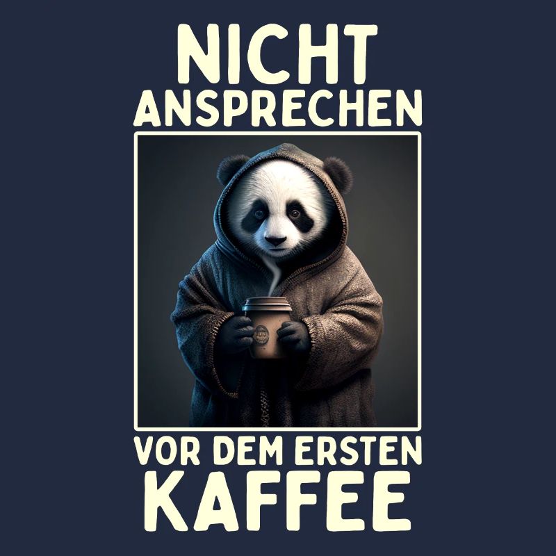 Panda Bär Nicht Ansprechen Vor Kaffee Morgenmuffel
