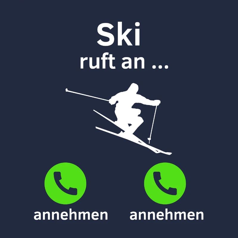 Ski ruft an - annehmen oder annehmen?