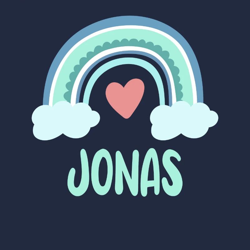 Jonas Name Rainbow Baby