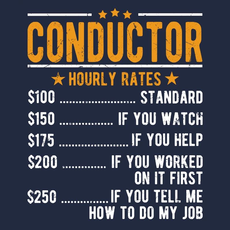 Conductor hourly wage