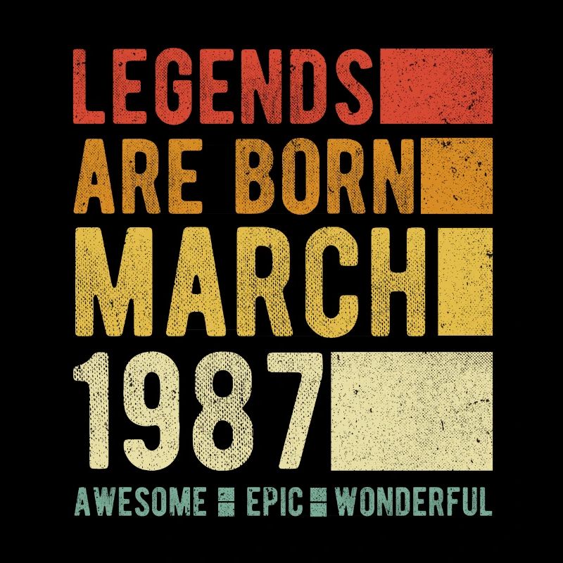 Anniversaire Mars 1987