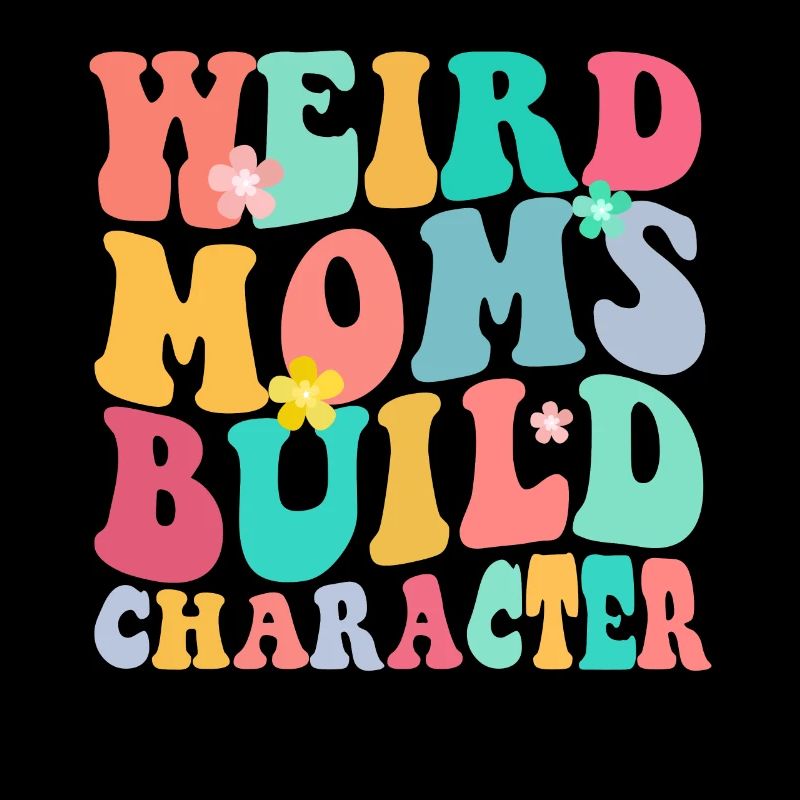 Une mère bizarre construit le caractère