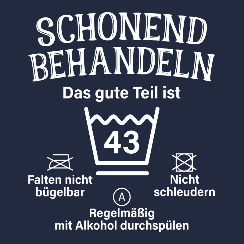 43. Geburtstag Schonend Behandeln 43 Teil Ist 43