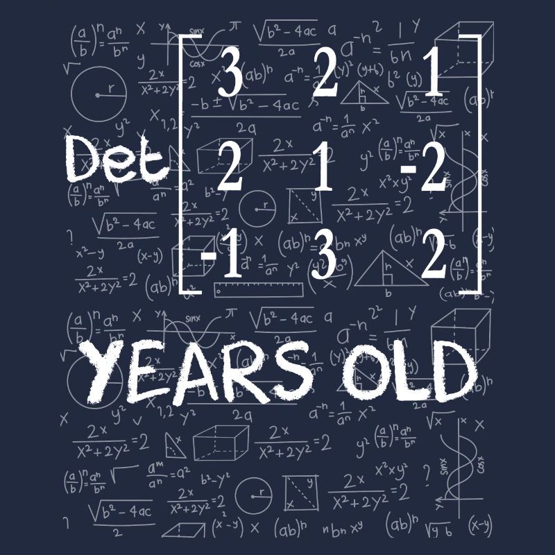 27th birthday 27 years matrix determinant
