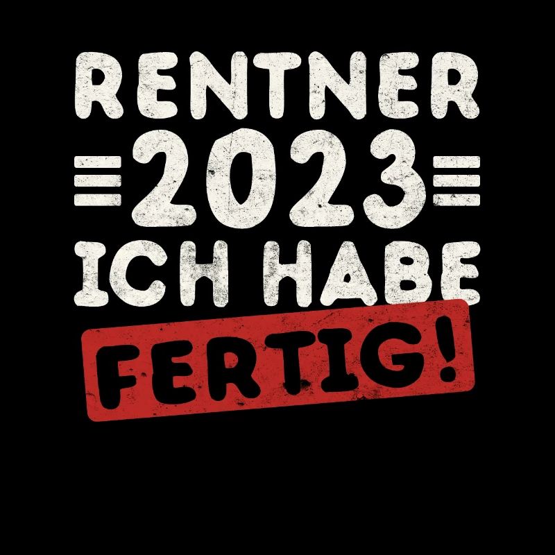 Rentner 2023 Ruhestand Geschenk