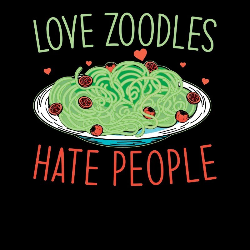 Zoodles Zucchini Pasta Spruch