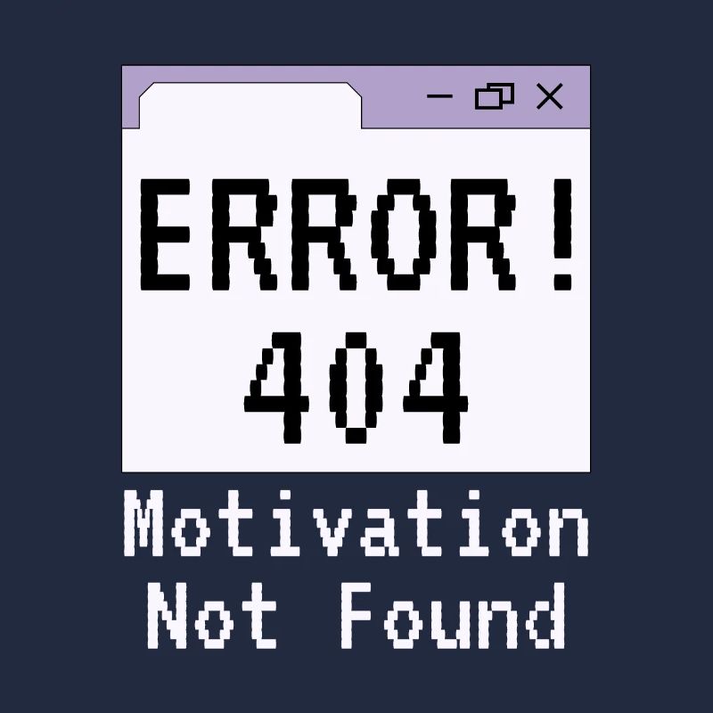 404-html error, Saying No Motivation